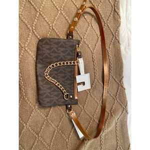 NWT Micheal Kors Pull Chain Belt Bag